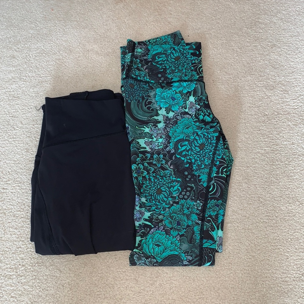 2 PAIRS OF LULULEMON PANTS